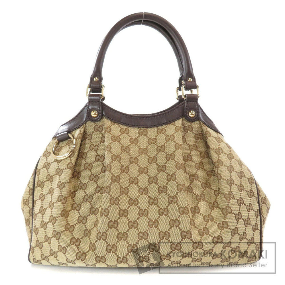 Gucci Sukey GG Handbag Charm Canvas